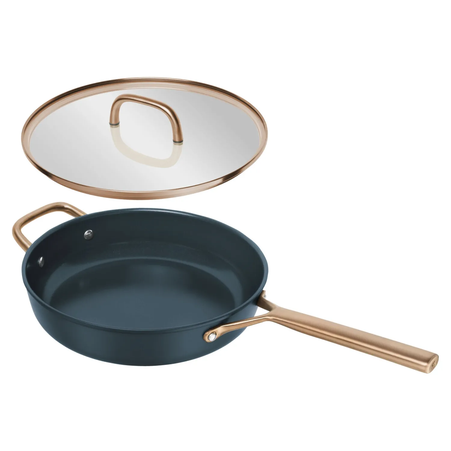 ZWILLING 28 cm, Sauteuse avec couvercle en verre, Bleu Outlet
