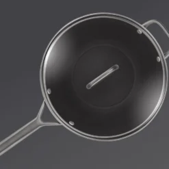 ZWILLING 28 cm, Sauteuse avec couvercle en verre, Noir mat