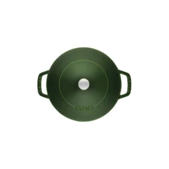 Staub 28 cm, Sauteuse Chistera, Basilic Clearance