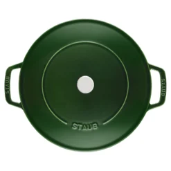 Staub 24 cm, Sauteuse Chistera, Basilic Sale