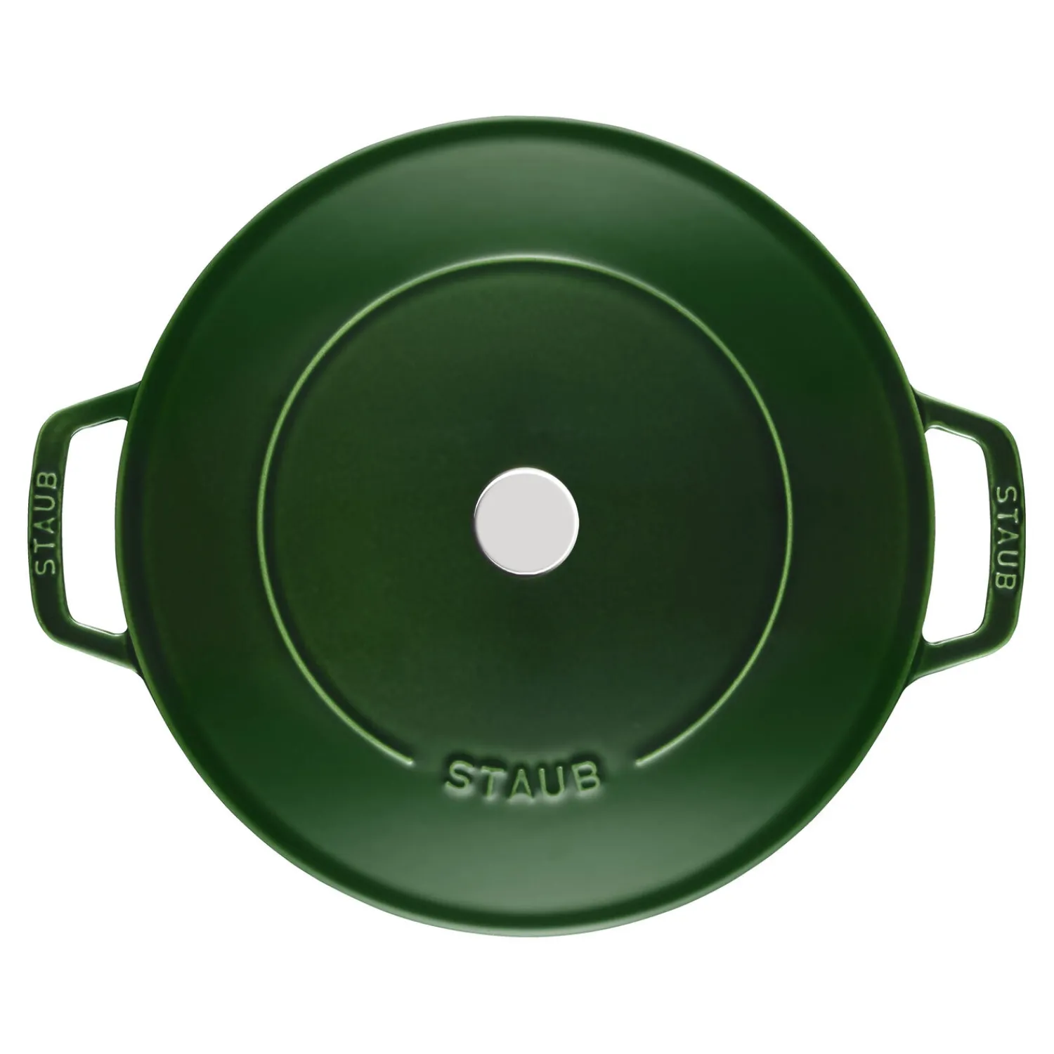 Staub 24 cm, Sauteuse Chistera, Basilic Sale