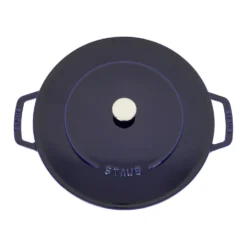 Staub 28 cm, Sauteuse Chistera, Bleu intense Best
