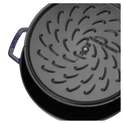 Staub 28 cm, Sauteuse Chistera, Bleu intense Best