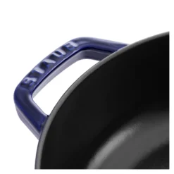 Staub 24 cm, Sauteuse Chistera, Bleu intense Discount