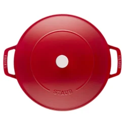 Staub 28 cm, Sauteuse Chistera, Cerise Online
