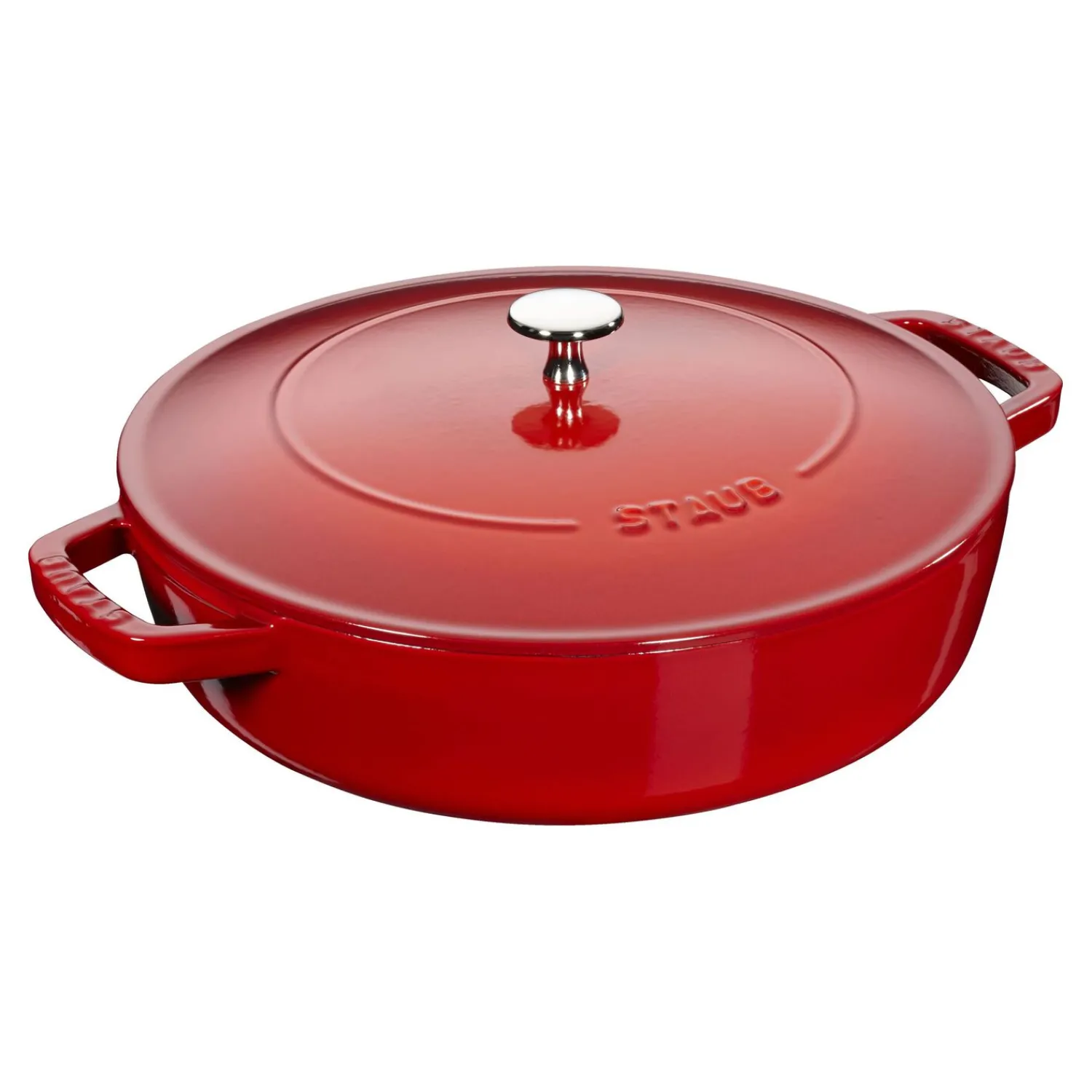 Staub 24 cm, Sauteuse Chistera, Cerise Outlet