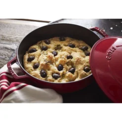 Staub 24 cm, Sauteuse Chistera, Cerise Outlet