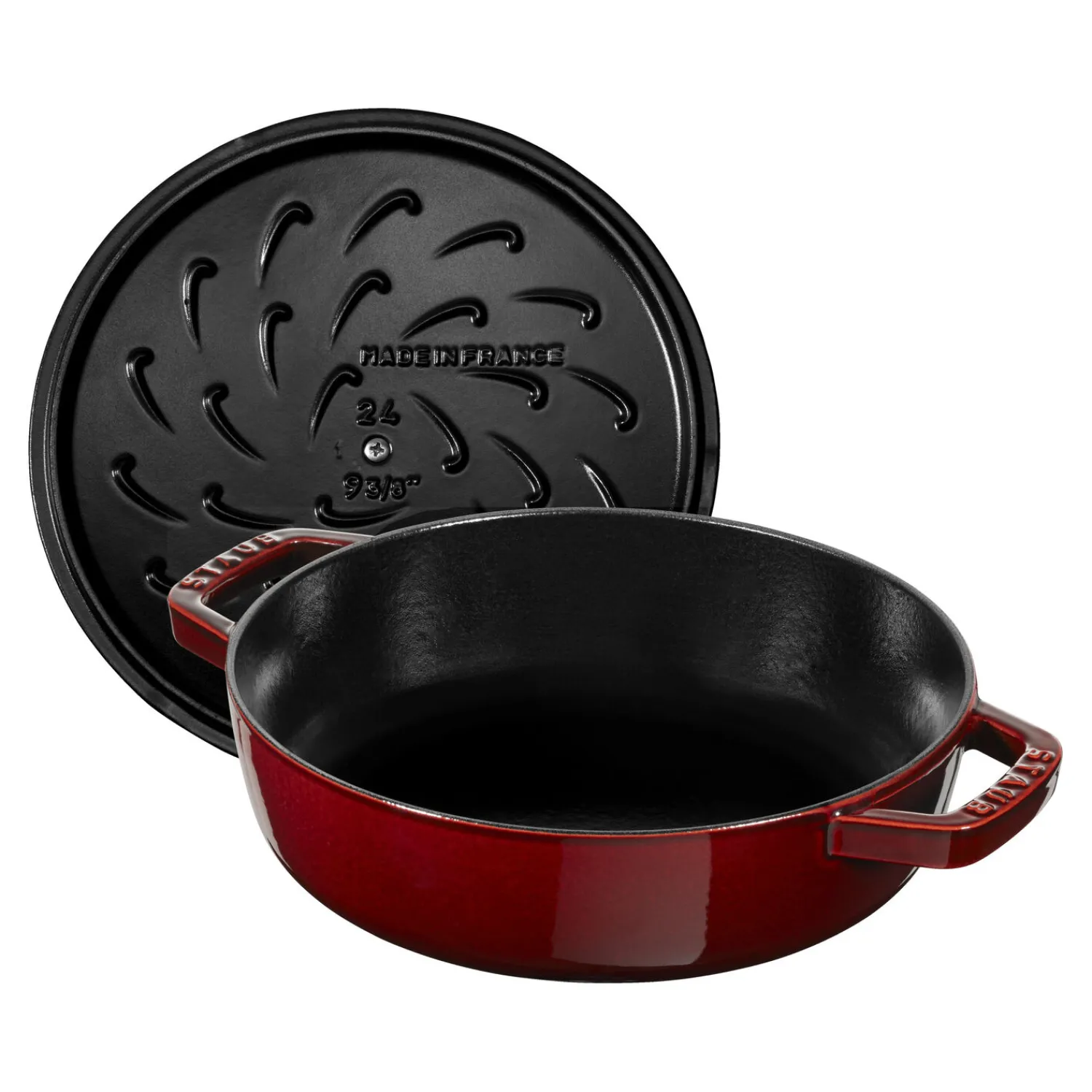 Staub 24 cm, Sauteuse Chistera, Grenadine Clearance