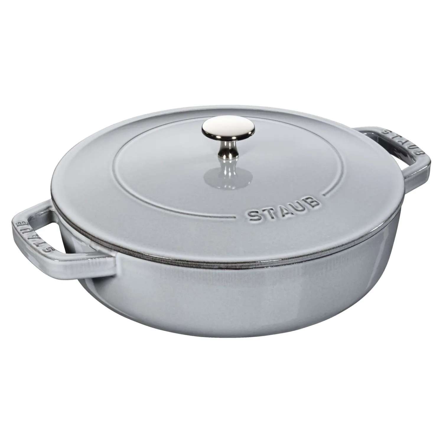 Staub 24 cm, Sauteuse Chistera, Gris graphite Clearance