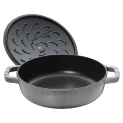 Staub 24 cm, Sauteuse Chistera, Gris graphite Clearance
