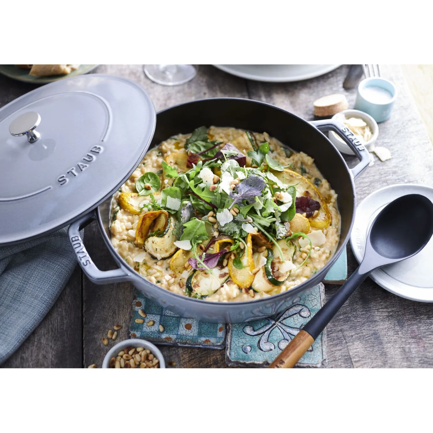 Staub 24 cm, Sauteuse Chistera, Gris graphite Clearance