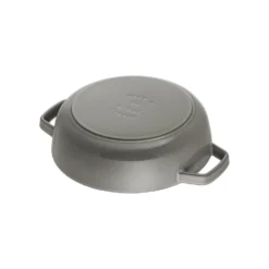 Staub 28 cm, Sauteuse Chistera, Gris graphite