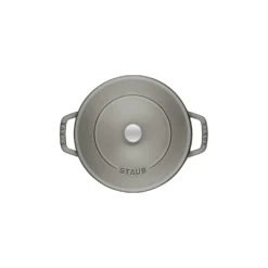 Staub 28 cm, Sauteuse Chistera, Gris graphite