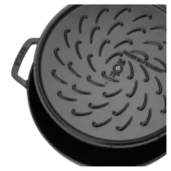 Staub 28 cm, Sauteuse Chistera, Noir mat Best