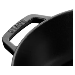 Staub 24 cm, Sauteuse Chistera, Noir mat