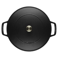 Staub 24 cm, Sauteuse Chistera, Noir mat