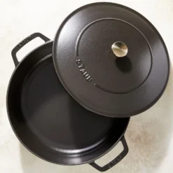 Staub 24 cm, Sauteuse Chistera, Noir mat