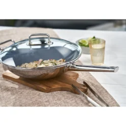 ZWILLING 32 cm, Wok, Argent Discount