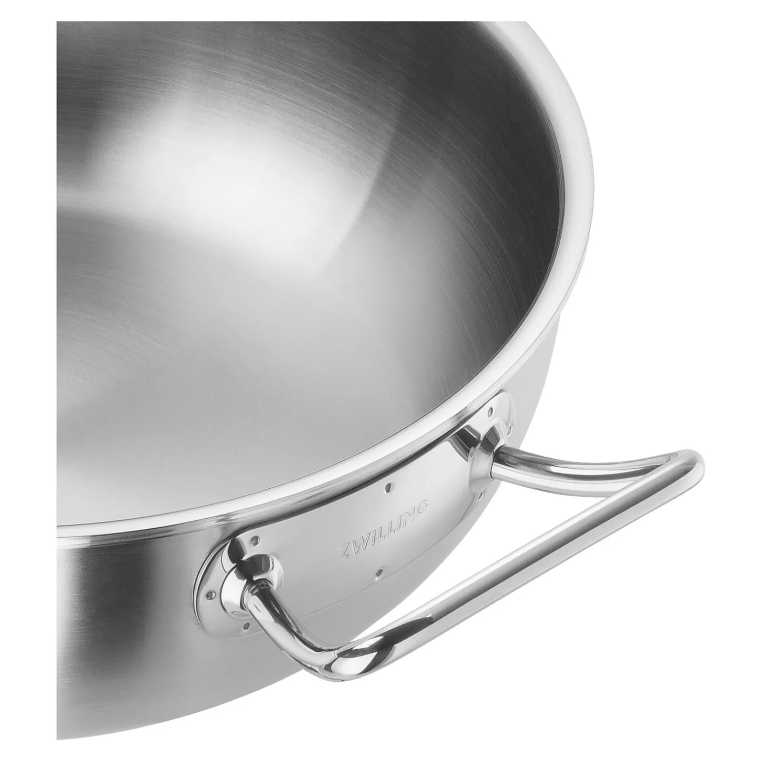 ZWILLING 30 cm, Wok, Argent