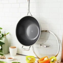 ZWILLING 30 cm, Wok avec couvercle, Argent Best