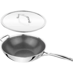 ZWILLING 30 cm, Wok avec couvercle, Argent Best