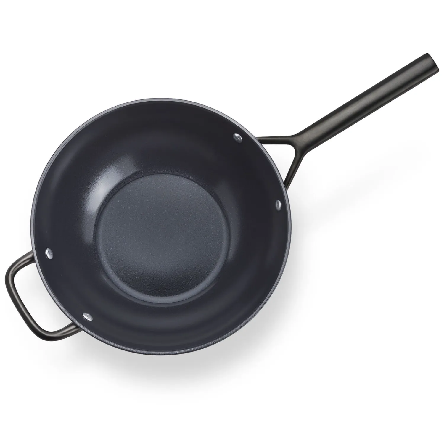 ZWILLING 30 cm, Wok avec couvercle en verre, Noir mat Best