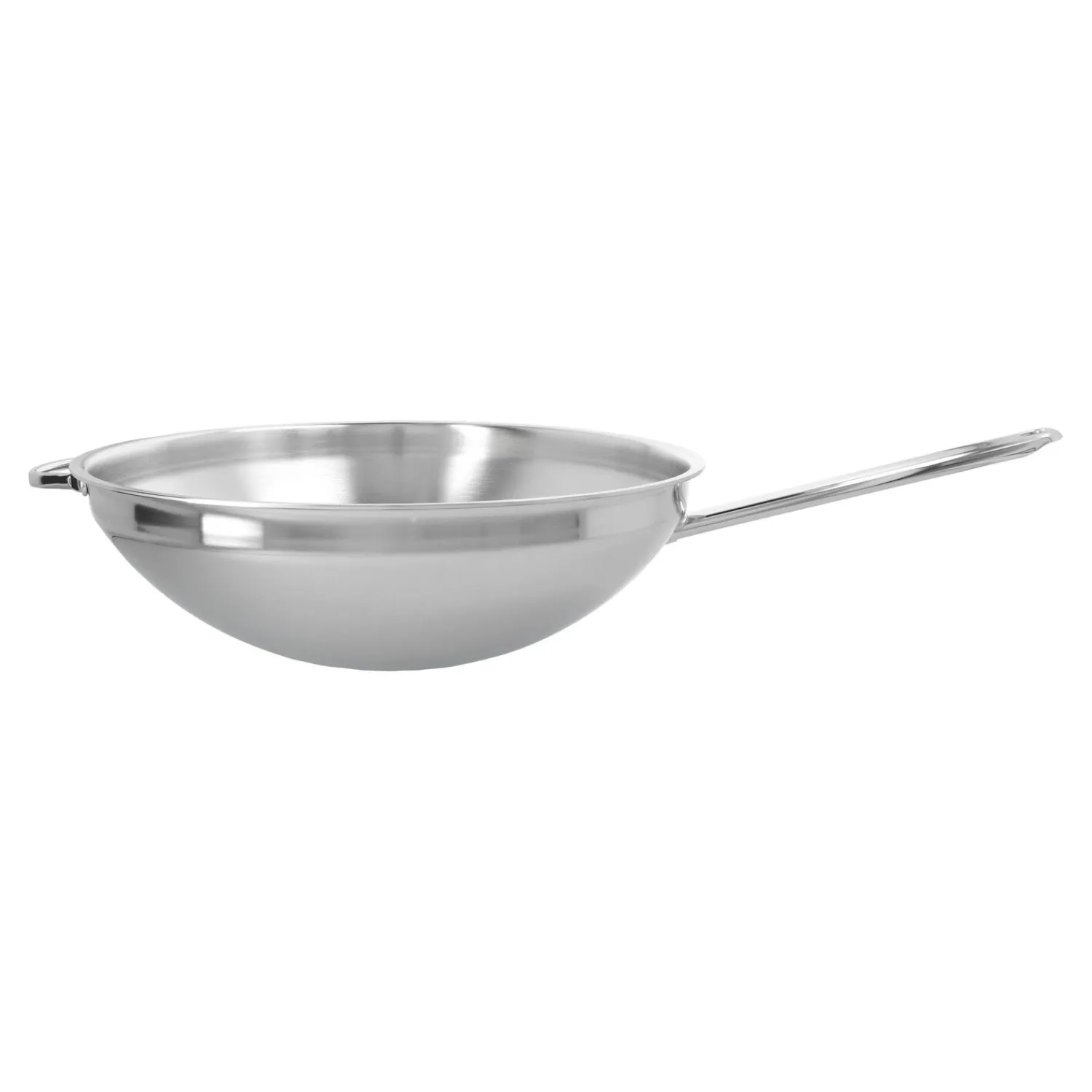 Demeyere 36 cm, Wok fond plat, Argent Sale