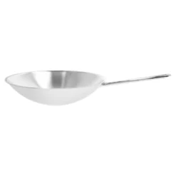 Demeyere 36 cm, Wok fond rond, Argent Hot