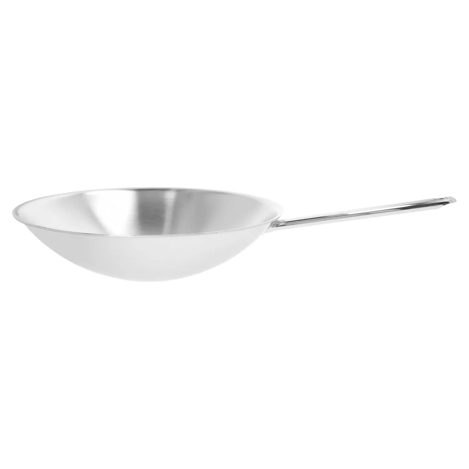 Demeyere 36 cm, Wok fond rond, Argent Hot