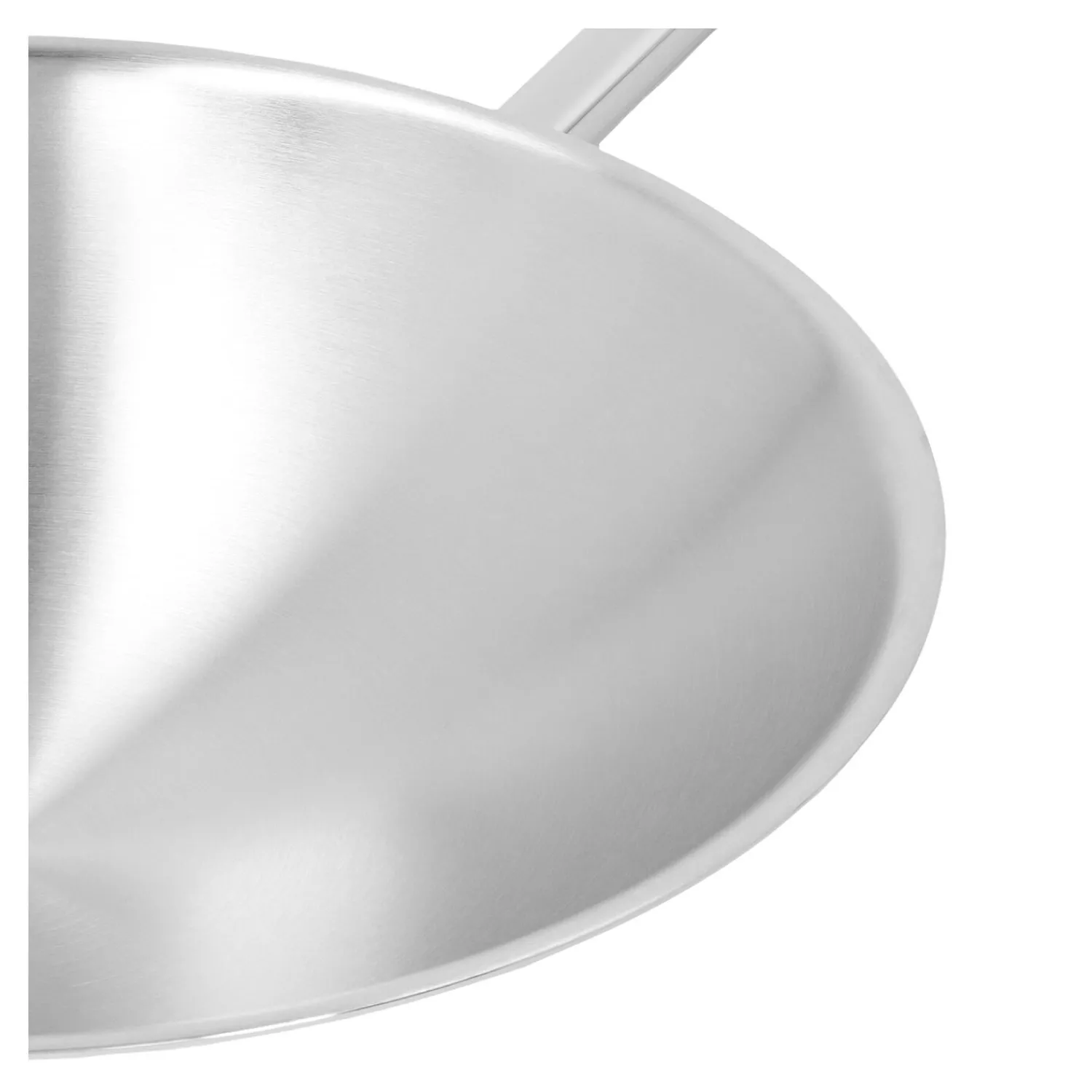 Demeyere 36 cm, Wok fond rond, Argent Hot