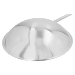 Demeyere 36 cm, Wok fond rond, Argent Hot