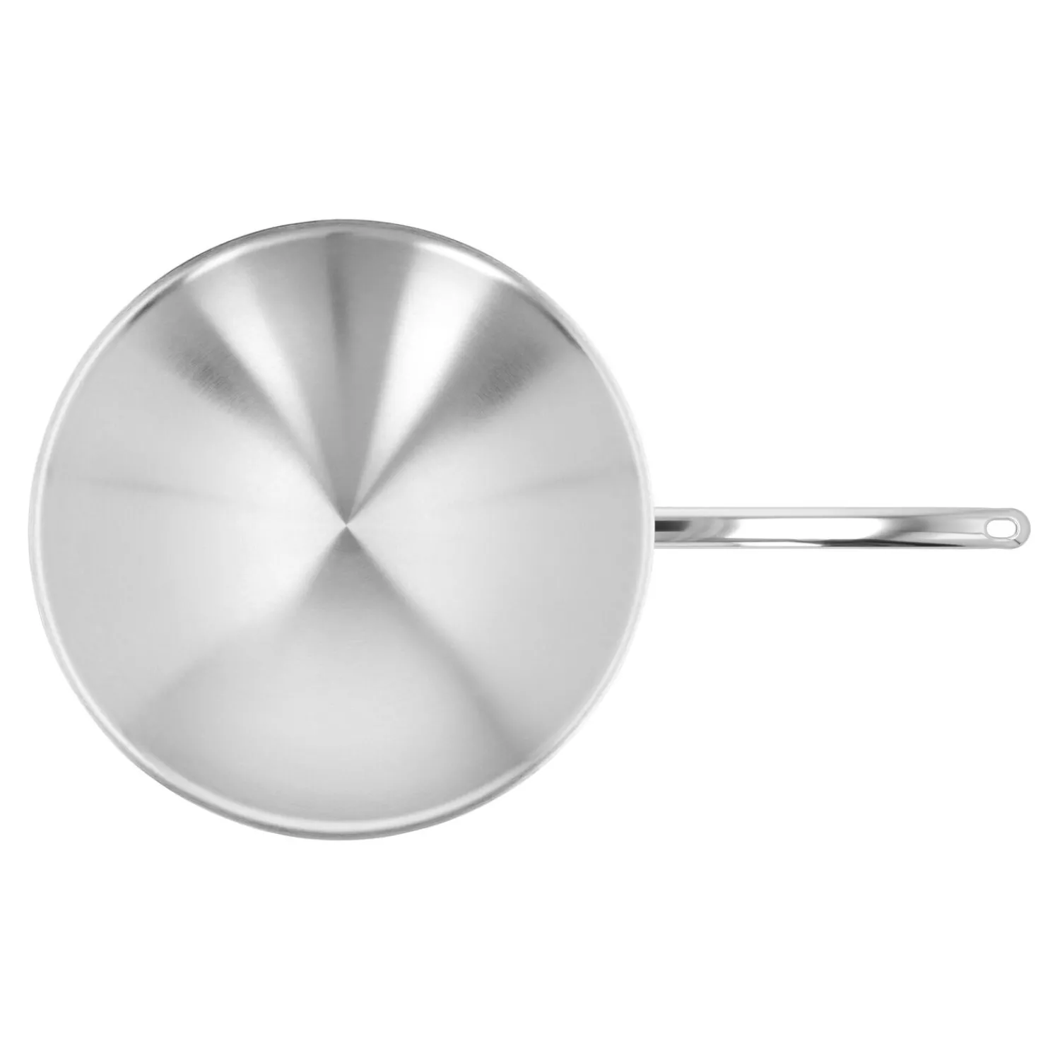 Demeyere 36 cm, Wok fond rond, Argent Hot