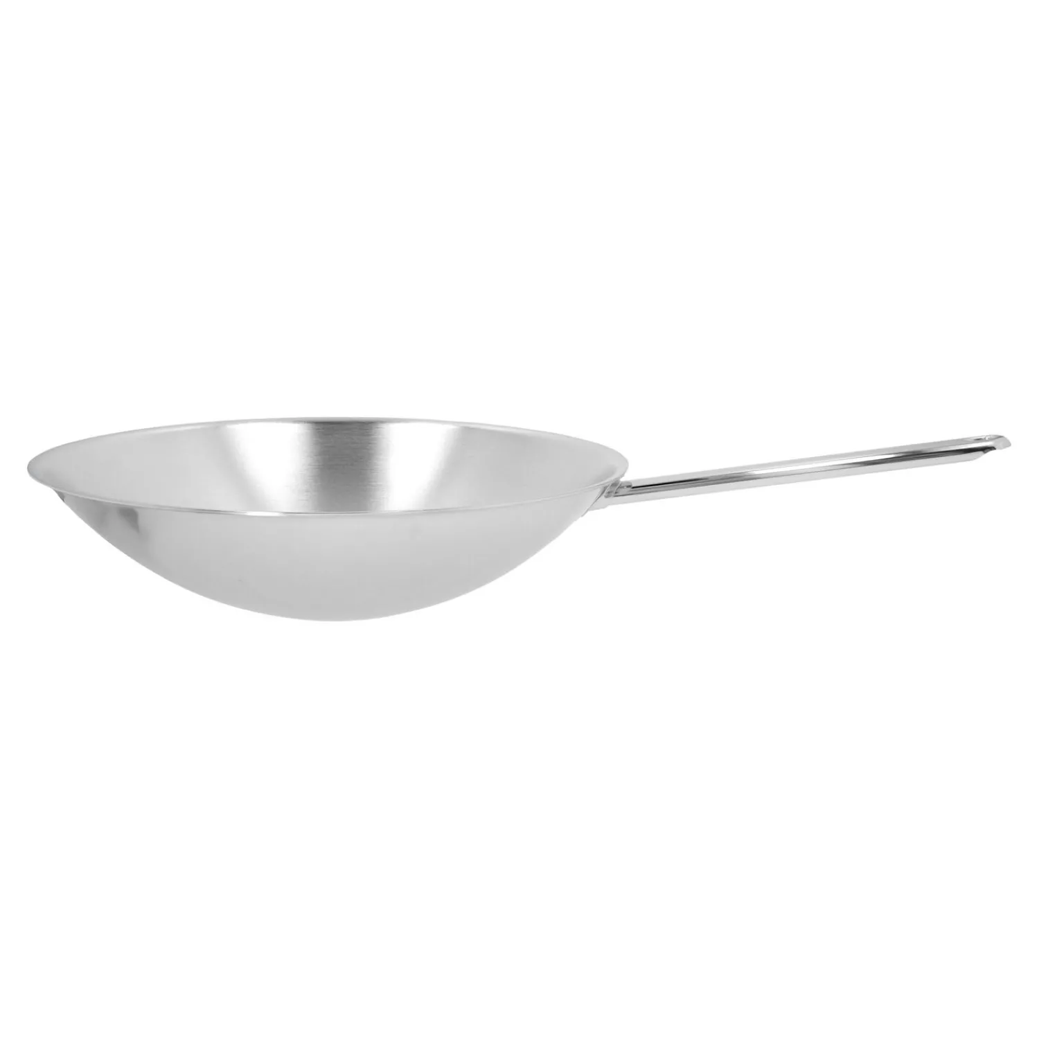 Demeyere 36 cm, Wok fond rond, Argent Hot