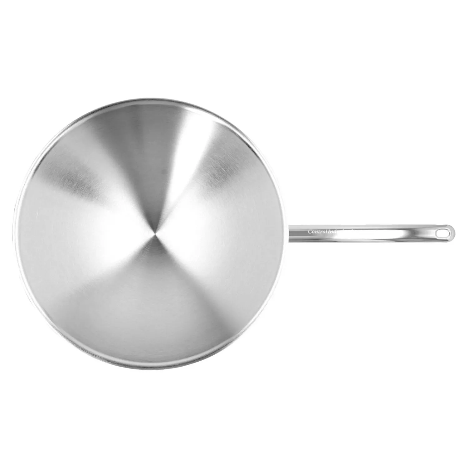 Demeyere 36 cm, Wok fond rond, Argent Hot