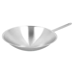 Demeyere 36 cm, Wok fond rond, Argent Hot