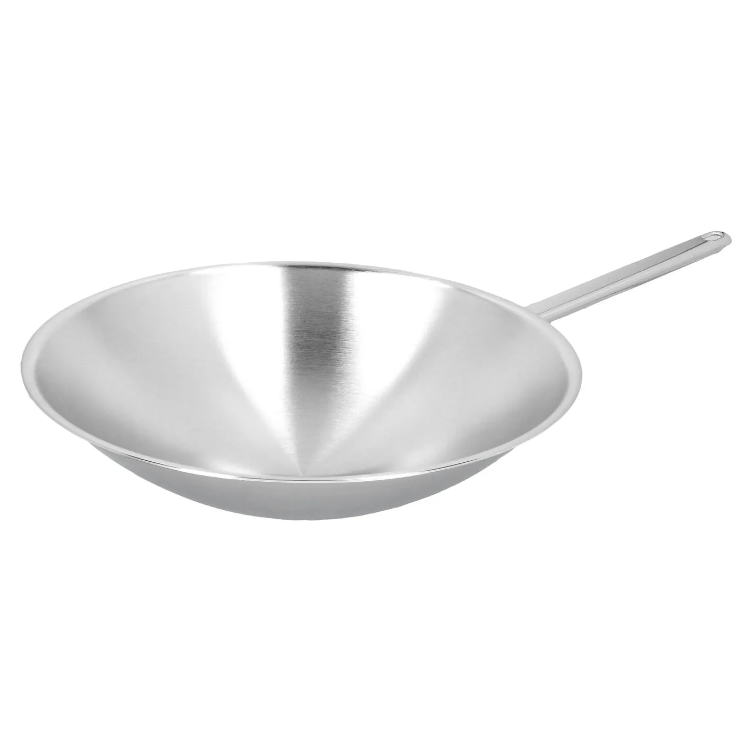 Demeyere 36 cm, Wok fond rond, Argent Hot