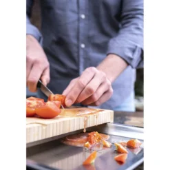 ZWILLING 39 cm x 30 cm, Planche à découper avec plateau, Bambou