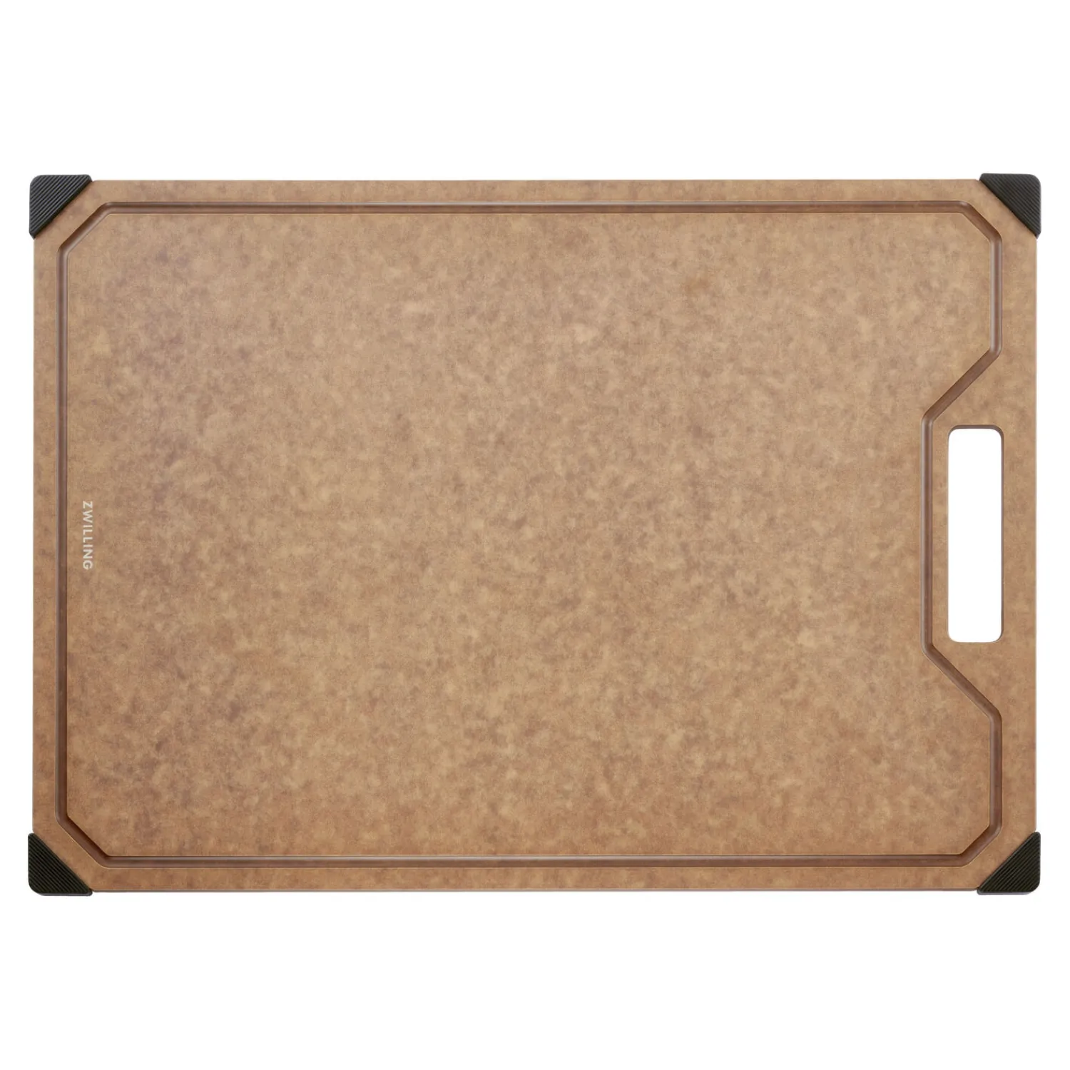 ZWILLING 42 cm x 30 cm, Planche à découper, Noir brun Discount