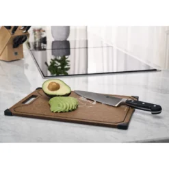 ZWILLING 42 cm x 30 cm, Planche à découper, Noir brun Discount