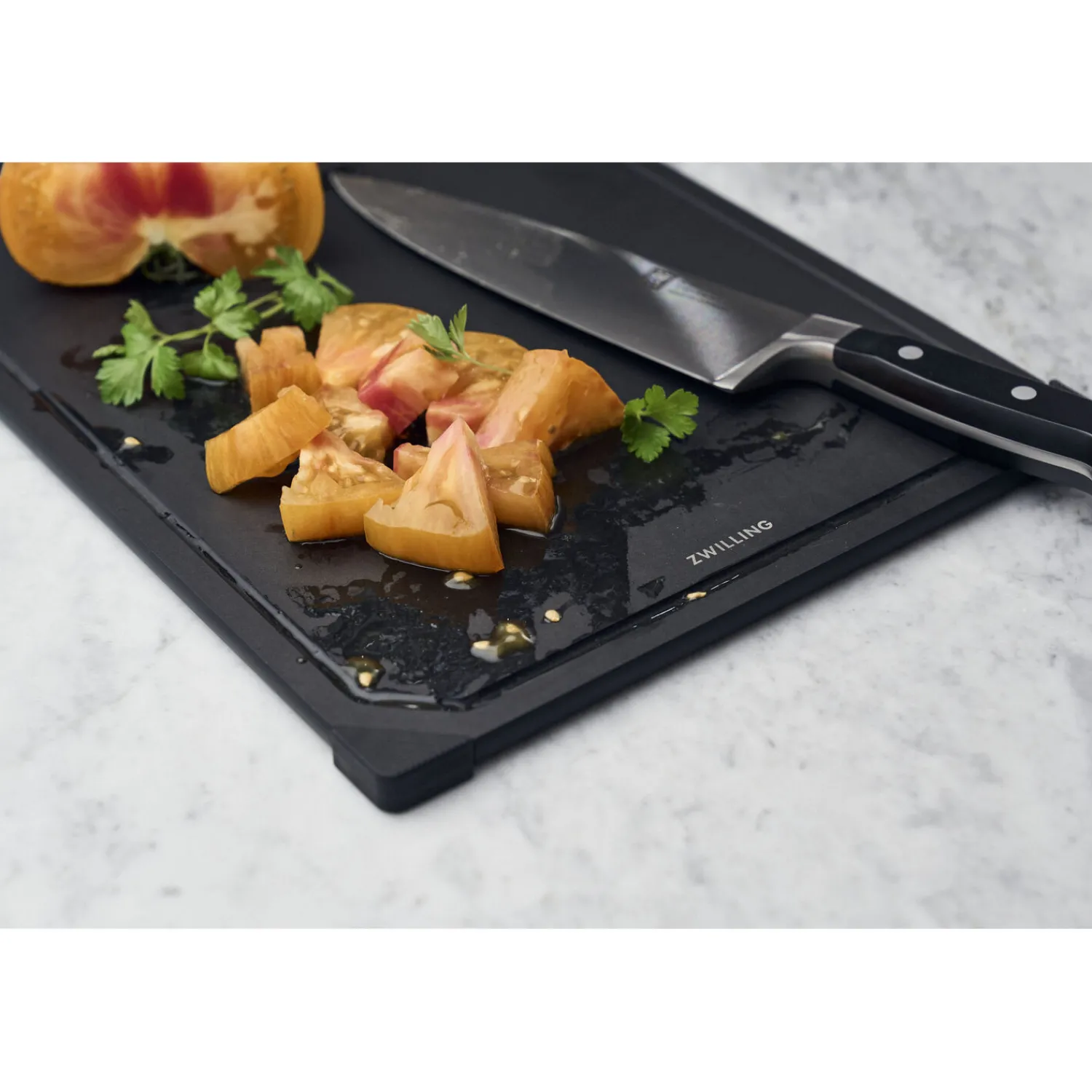 ZWILLING 37 cm x 25 cm, Planche à découper, Noir mat Clearance