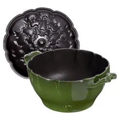 Staub Cocotte 22 cm, Artichaut, Basilic, Fonte Clearance