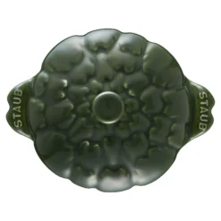 Staub Cocotte 13 cm, Artichaut, Basilic, Céramique Sale