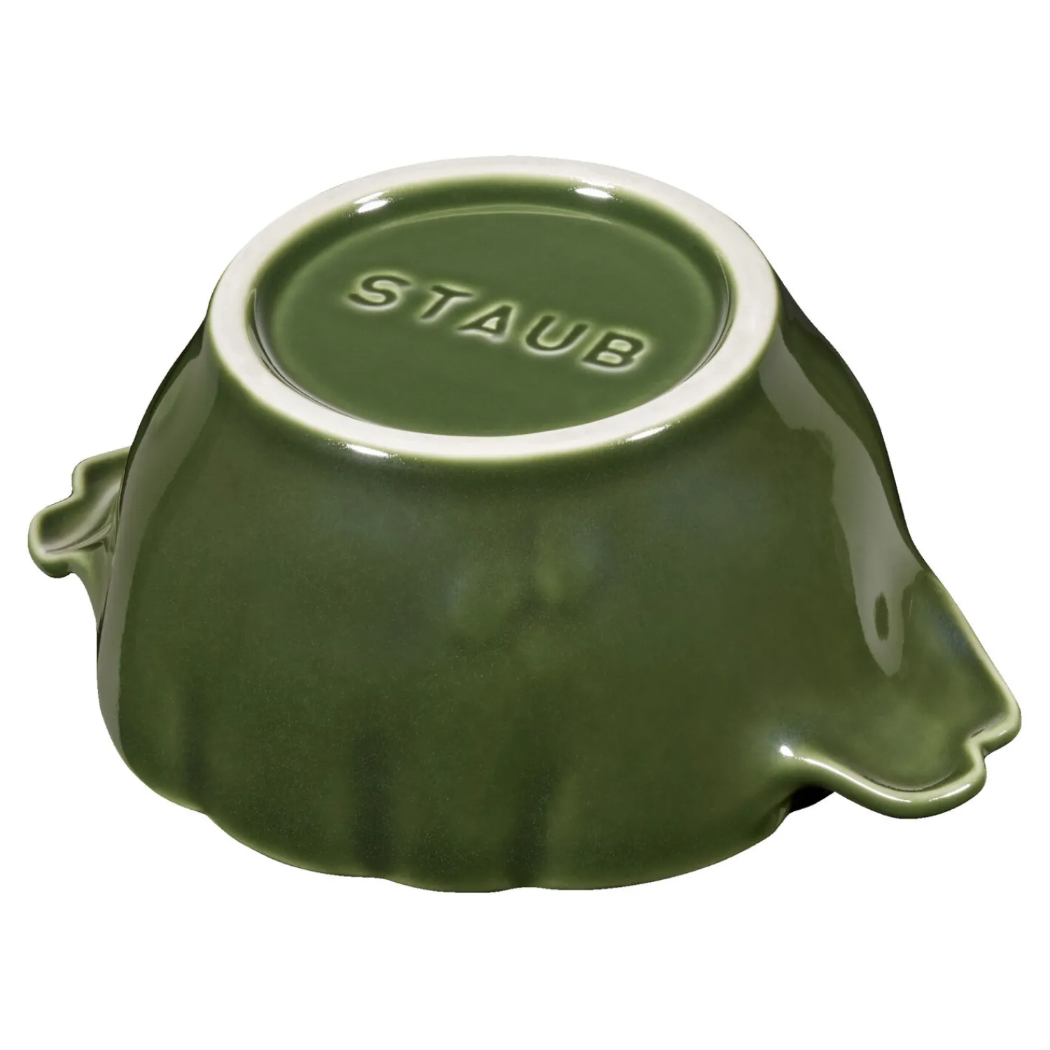 Staub Cocotte 13 cm, Artichaut, Basilic, Céramique Sale