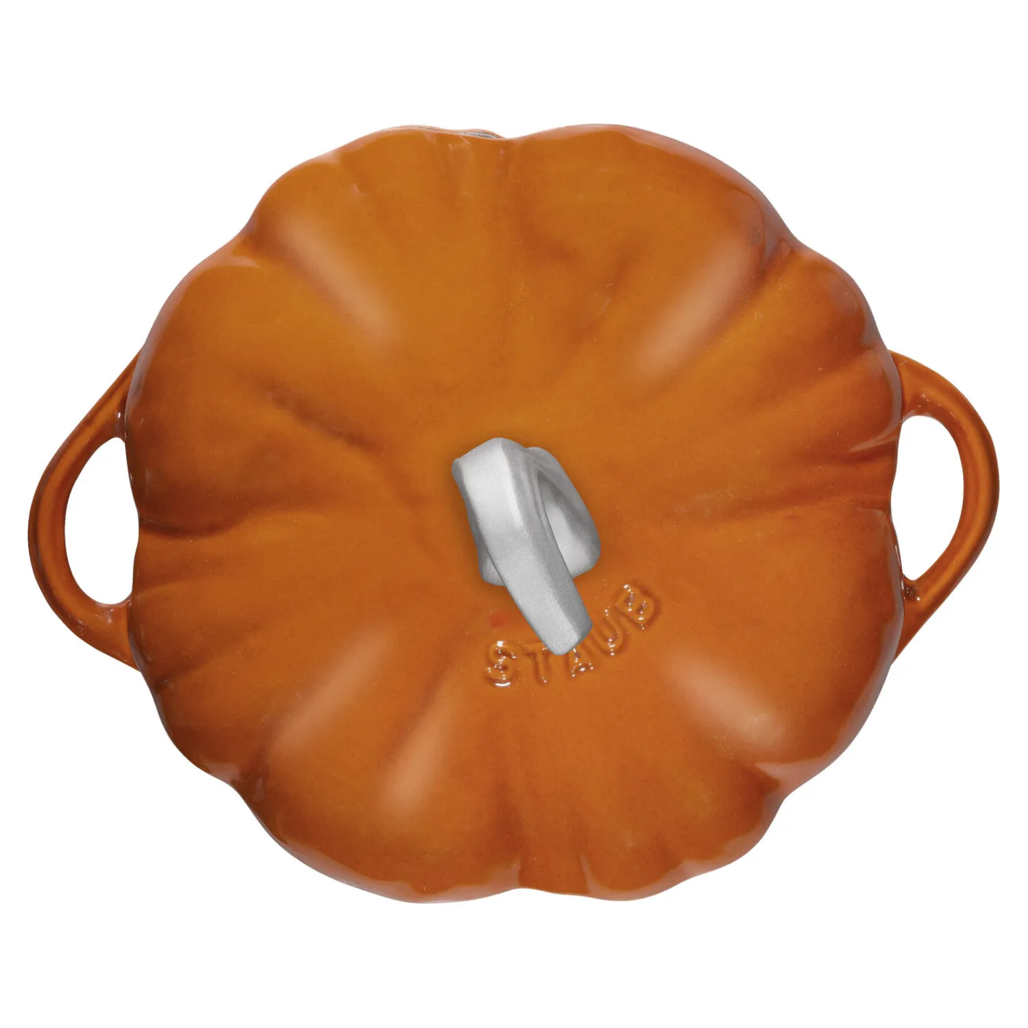 Staub Cocotte 24 cm, Citrouille, , Fonte Cannelle Outlet
