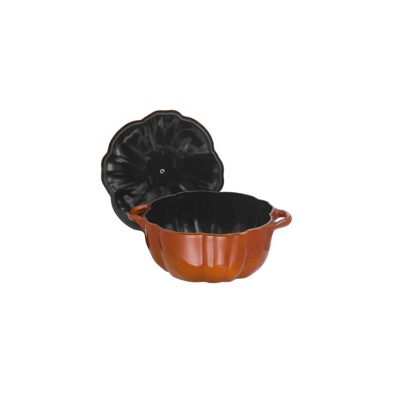 Staub Cocotte 24 cm, Citrouille, , Fonte Cannelle Outlet