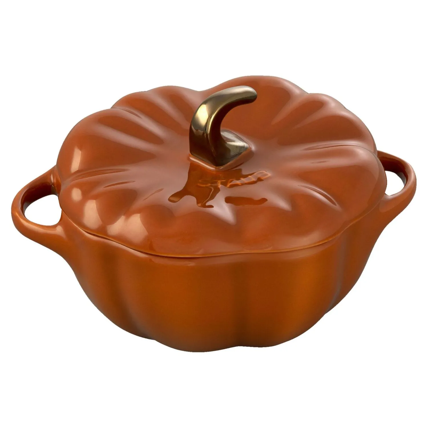 Staub Cocotte 12 cm, Citrouille, , Céramique Cannelle Clearance