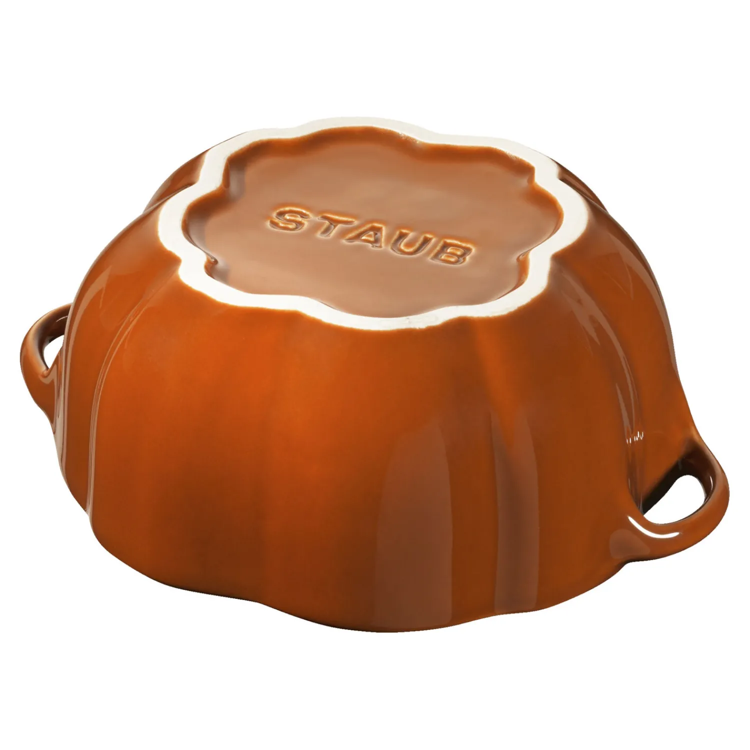 Staub Cocotte 12 cm, Citrouille, , Céramique Cannelle Clearance