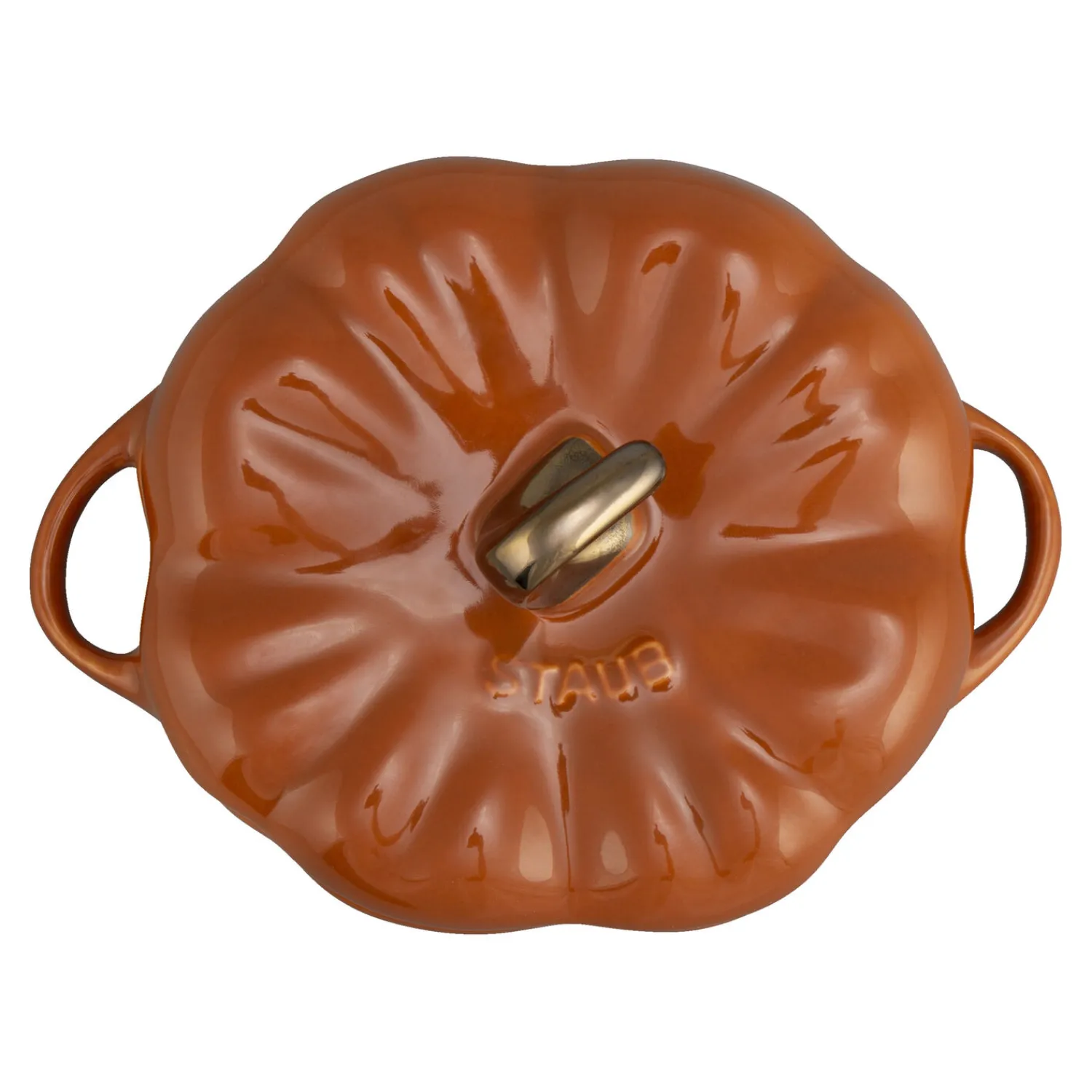 Staub Cocotte 15 cm, Citrouille, , Céramique Cannelle Outlet