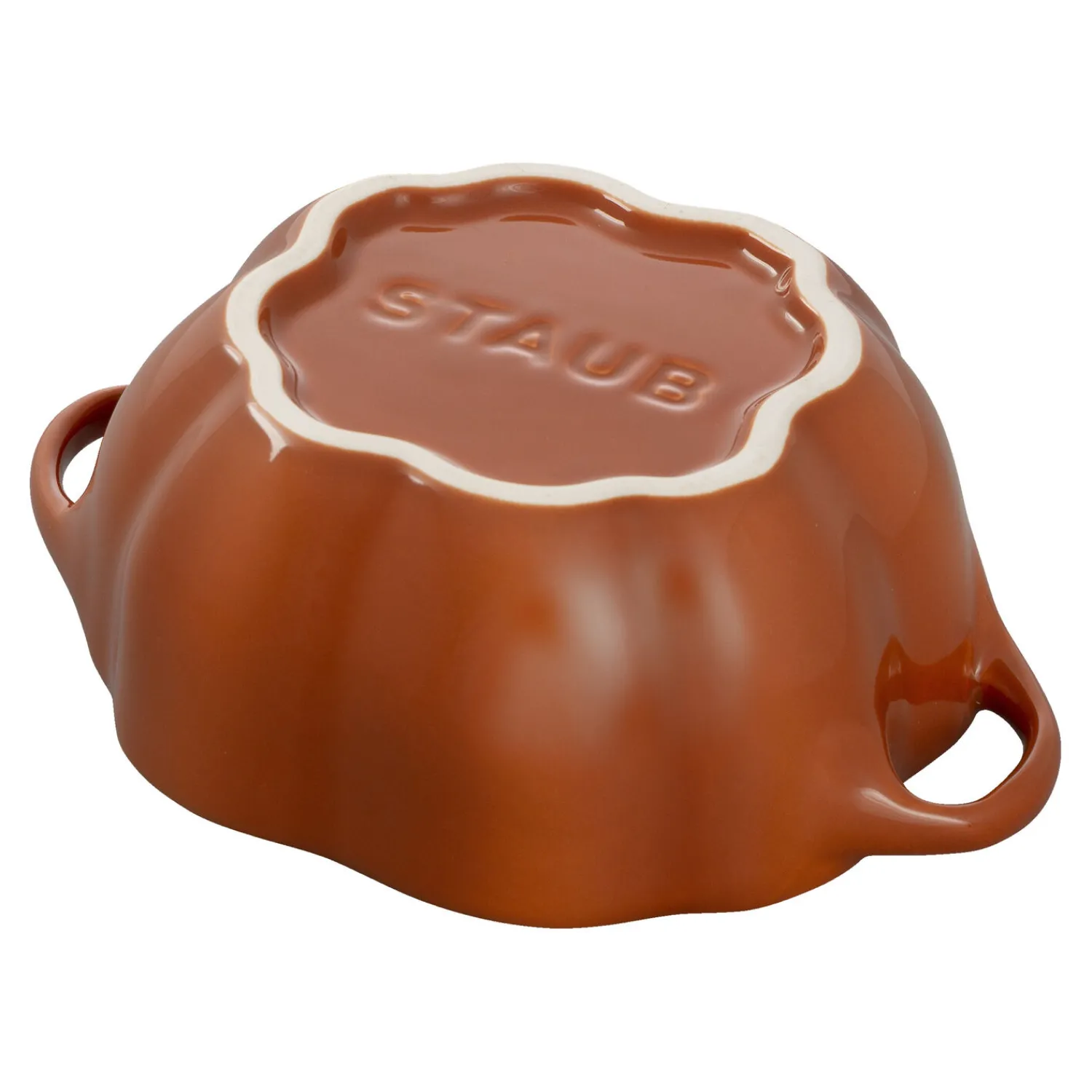 Staub Cocotte 15 cm, Citrouille, , Céramique Cannelle Outlet