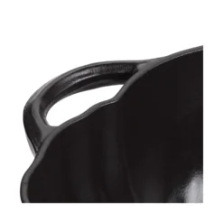 Staub Cocotte 24 cm, Citrouille, , Fonte Noir mat Discount